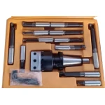 Расточная головка(с набором расточных резцов из 12 шт.) конус  ISO50