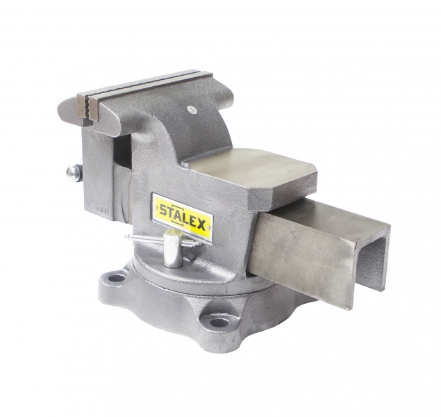 p03hbzfw12h8upp2cbrwpc60hjxed3nk-1 Тиски слесарные STALEX "Горилла", 150 х 125 мм., 360°, 14,0 кг. — изображение 1