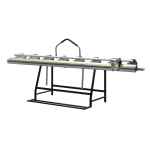 Мобильный непроходной листогиб STALEX PRO-14 2,6 метра