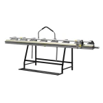 Мобильный непроходной листогиб STALEX PRO-14 3,2 метра