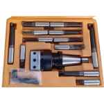 Расточная головка(с набором расточных резцов из 12 шт.) конус  ISO30